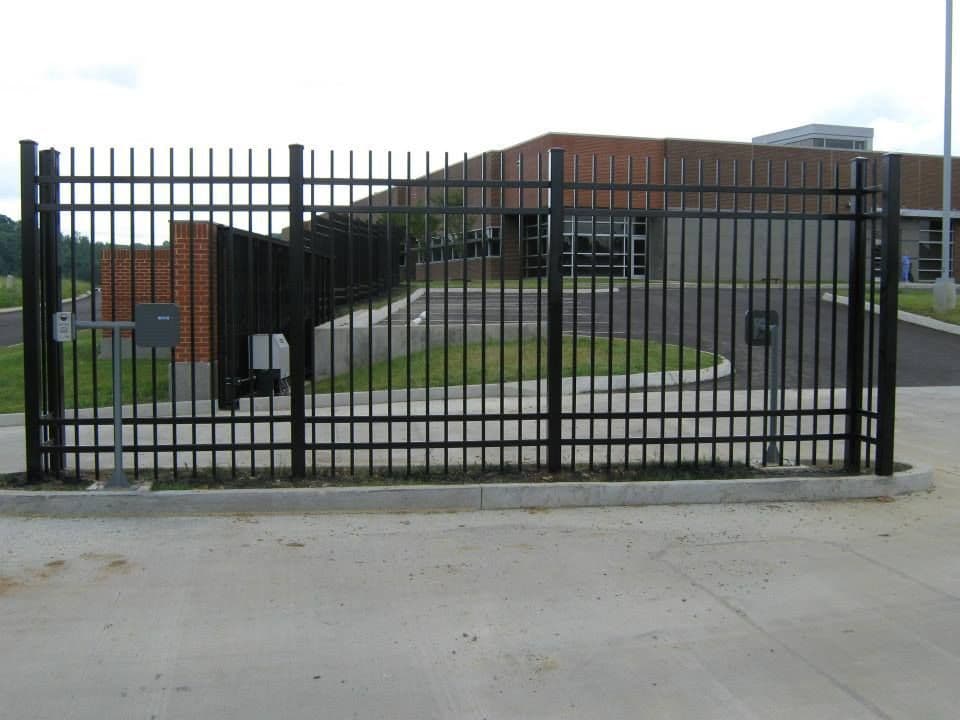 Commercial Security Entrance Gate