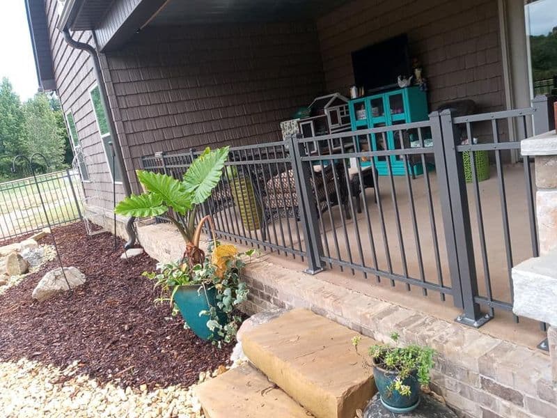Protection Fence Back Porch